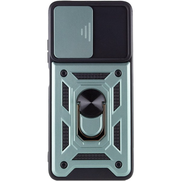 Ударостійкий чохол Camshield Serge Ring для Xiaomi Poco X4 GT Зелений