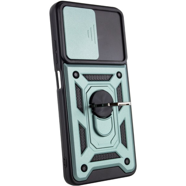 Ударостійкий чохол Camshield Serge Ring для Xiaomi Poco X4 GT Зелений