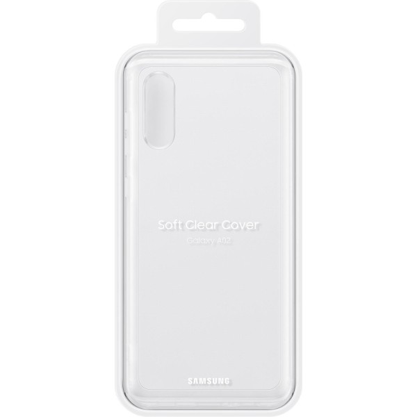 Чохол-накладка Samsung A02 (A022) Soft Clear Cover EF-QA022TTEGRU Transparent