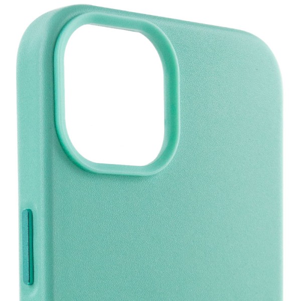 Шкіряний чохол Leather Case (AA Plus) with MagSafe для Apple iPhone 13 (6.1") Ice Шкіряний чохол Leather Case (AA Plus) with MagSafe для Apple iPhone 13 (6.1") Ice