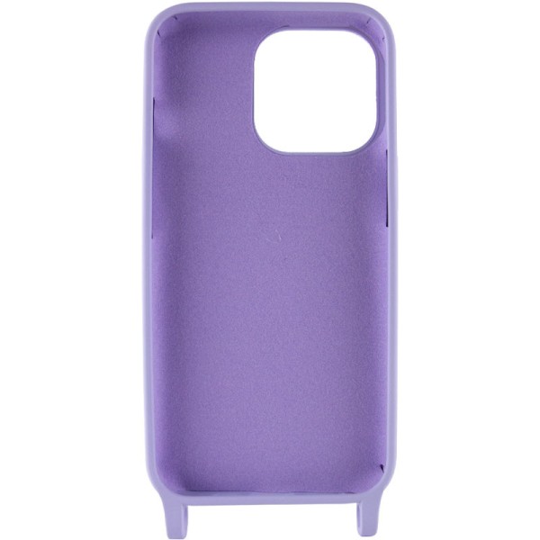 Чохол TPU two straps California для Apple iPhone 12 Pro / 12 (6.1") Бузковий Чохол TPU two straps California для Apple iPhone 12 Pro / 12 (6.1") Бузковий