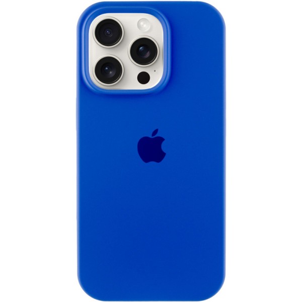 Чохол Silicone Case Full Protective (AA) для Apple iPhone 14 Pro Max (6.7") Синій / Capri Blue Чохол Silicone Case Full Protective (AA) для Apple iPhone 14 Pro Max (6.7") Синій / Capri Blue