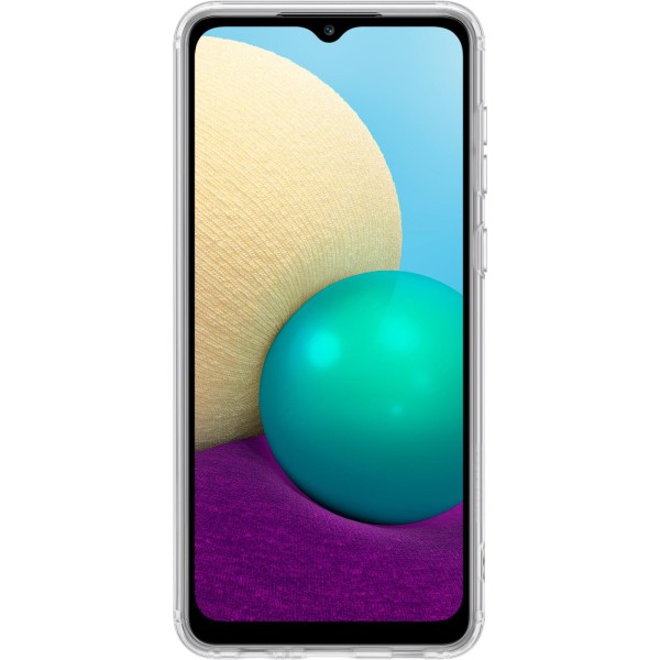 Чохол-накладка Samsung A02 (A022) Soft Clear Cover EF-QA022TTEGRU Transparent
