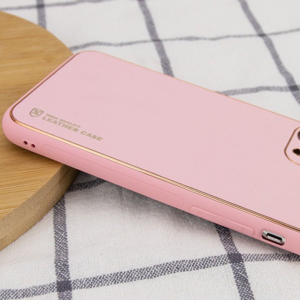 Шкіряний чохол Xshield для Apple iPhone 14 (6.1") Рожевий / Pink Шкіряний чохол Xshield для Apple iPhone 14 (6.1") Рожевий / Pink
