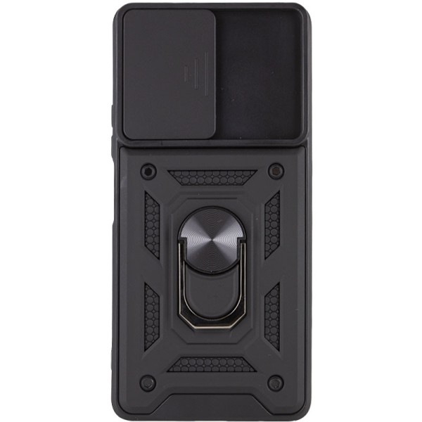 Ударостійкий чохол Camshield Serge Ring для Xiaomi Redmi Note 10 Pro / 10 Pro Max Чорний