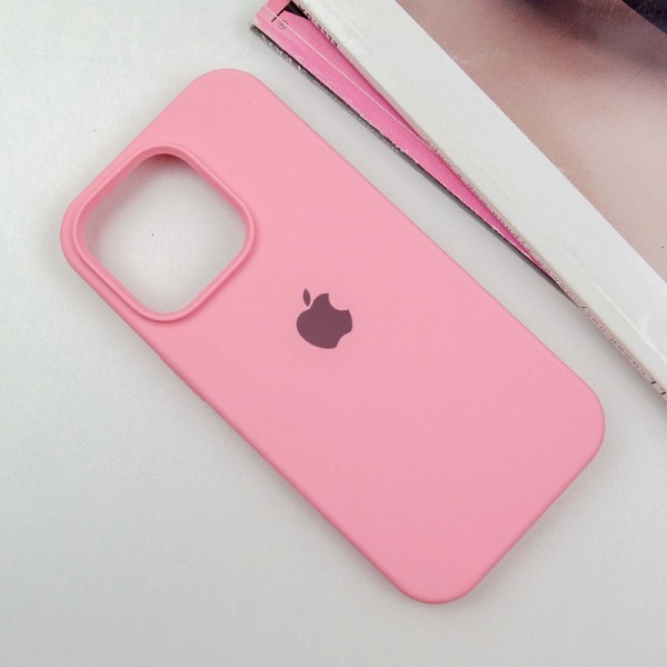 Чохол Silicone Case Full Protective (AA) для Apple iPhone 13 Pro (6.1") Рожевий / Pink
