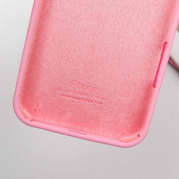 Чохол Silicone Case Full Protective (AA) для Apple iPhone 13 Pro (6.1") Рожевий / Pink