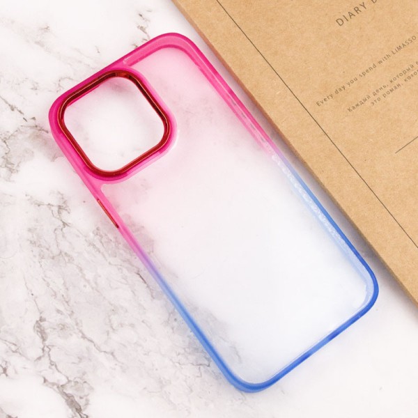 Чохол TPU+PC Fresh sip series для Apple iPhone 13 Pro Max (6.7") Синій / Рожевий Чохол TPU+PC Fresh sip series для Apple iPhone 13 Pro Max (6.7") Синій / Рожевий