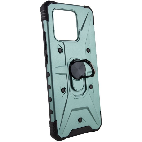 Ударостійкий чохол Pathfinder Ring для Xiaomi Redmi 10C / Poco C40 Зелений / Green