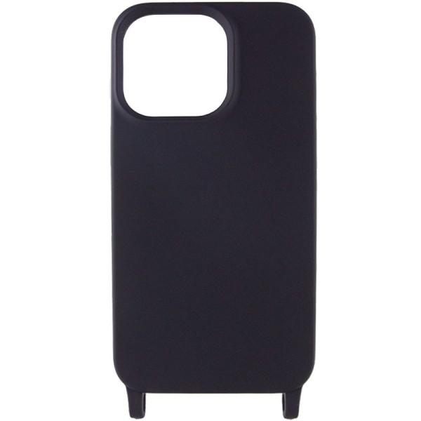 Чохол TPU two straps California для Apple iPhone 13 Pro (6.1") Чорний Чохол TPU two straps California для Apple iPhone 13 Pro (6.1") Чорний