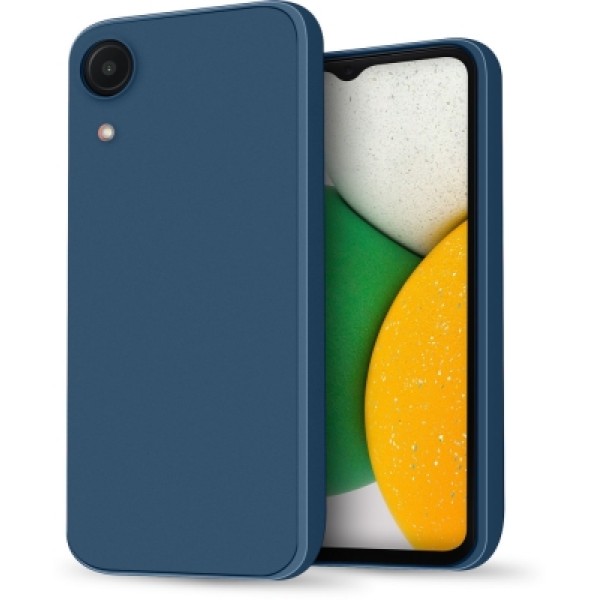 Чохол-накладка Samsung A032 (A03 Core) Soft Touch Dark Blue