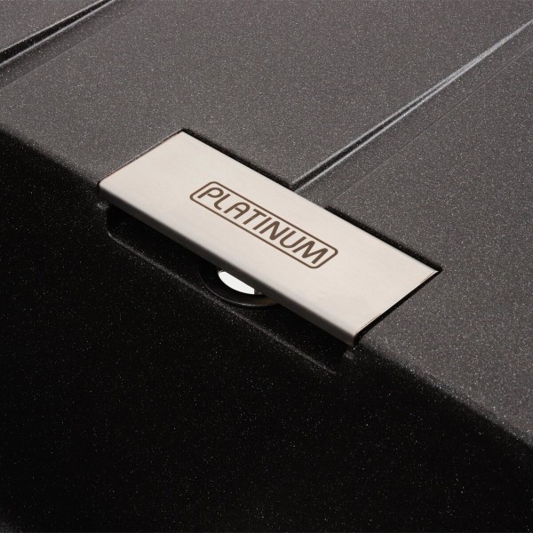 Гранітна мийка для кухні Platinum 7850 ROMA матовий Моріон