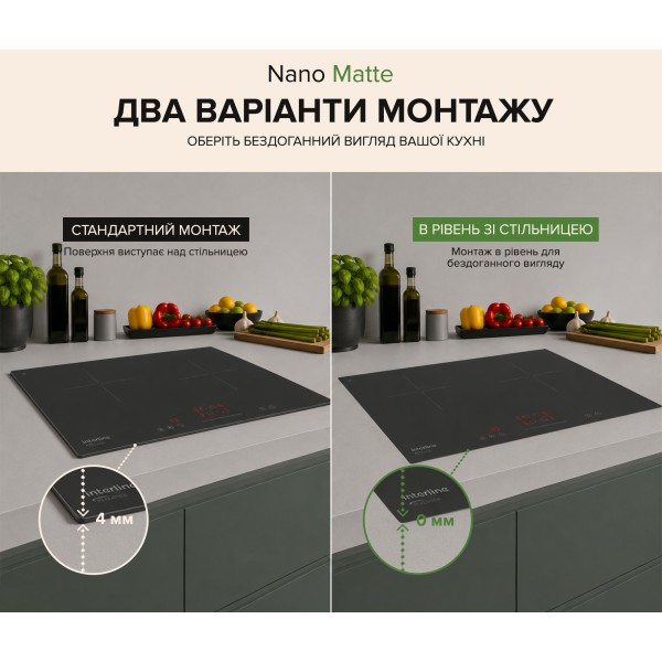 Варильна поверхня Interline HIV 767 SIB BB Nano Matte