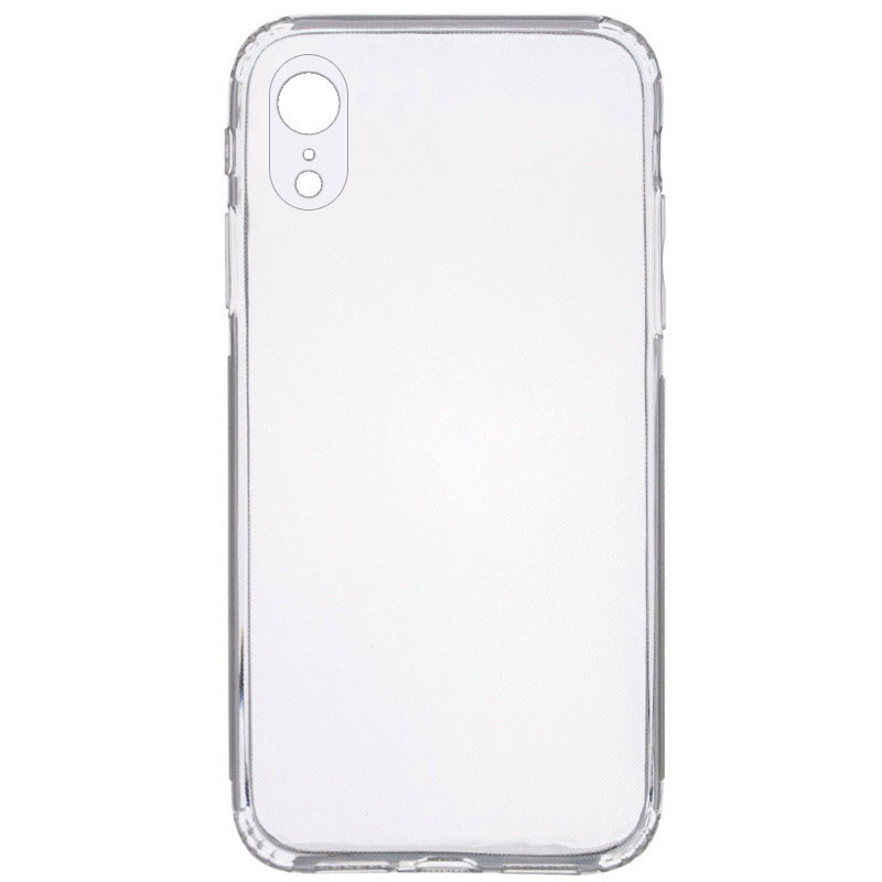 TPU чехол Epic Transparent 1,5mm Full Camera для Apple iPhone XR (6.1") Бесцветный (прозрачный)