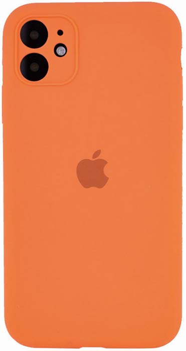 Чохол-накладка Apple iPhone 12 Pro Apple Silicone case (With Camera Lens Protection) Papaya