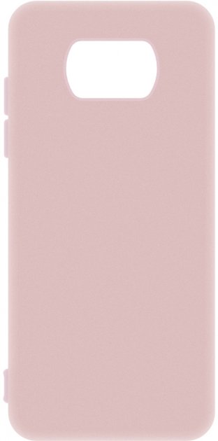 Чехол-накладка Xiaomi Pocophone X3 Jelly Silicone Case Pink Sand (19)