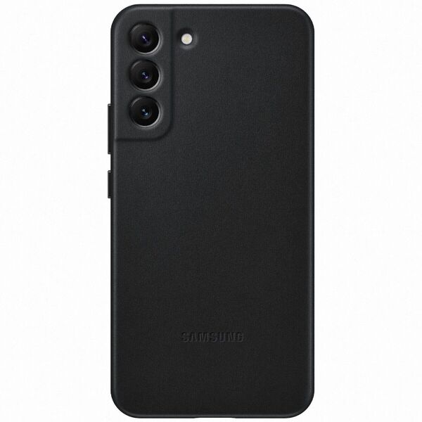 Чохол-накладка Samsung S22 Plus Leather Cover EF-VS906LBEGRU Black