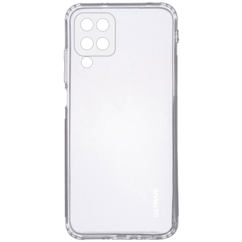 TPU чехол GETMAN Clear 1,0 mm для Samsung Galaxy A22 4G Бесцветный (прозрачный)