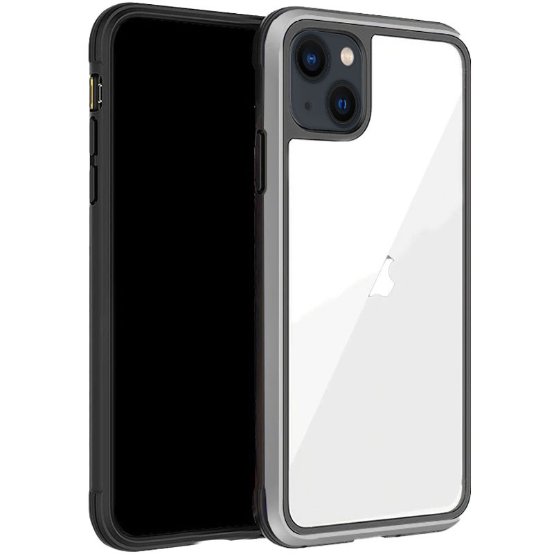 Чохол PC+TPU+Metal K-DOO Ares для Apple iPhone 13 (6.1") Сірий