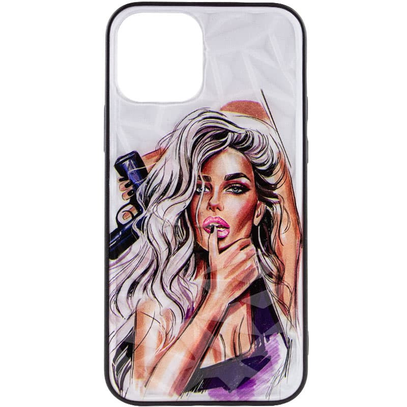 TPU+PC чохол Prisma Ladies для Apple iPhone 11 Pro (5.8") Purple