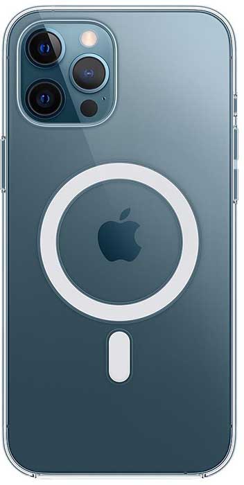 Чохол-накладка Apple iPhone 12 Pro Max Clear Case with MagSafe (MHLN3)