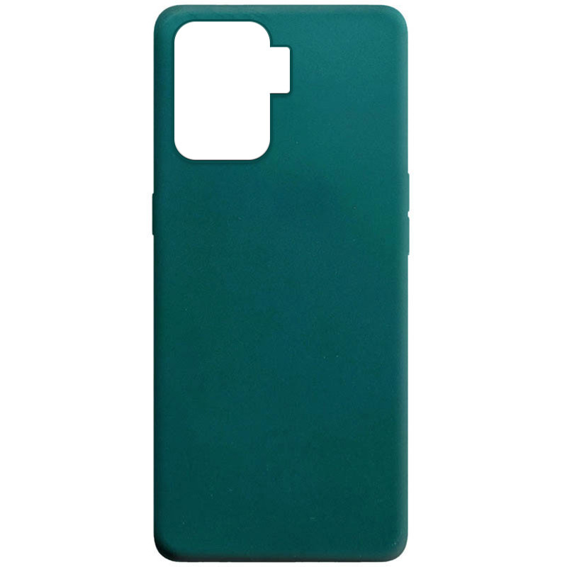 Силиконовый чехол Candy для Oppo Reno 5 Lite / A94 4G Зеленый / Forest green
