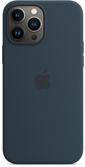 Чохол-накладка Apple iPhone 13 Pro Silicone Case with MagSafe - Abyss Blue (MM2J3)