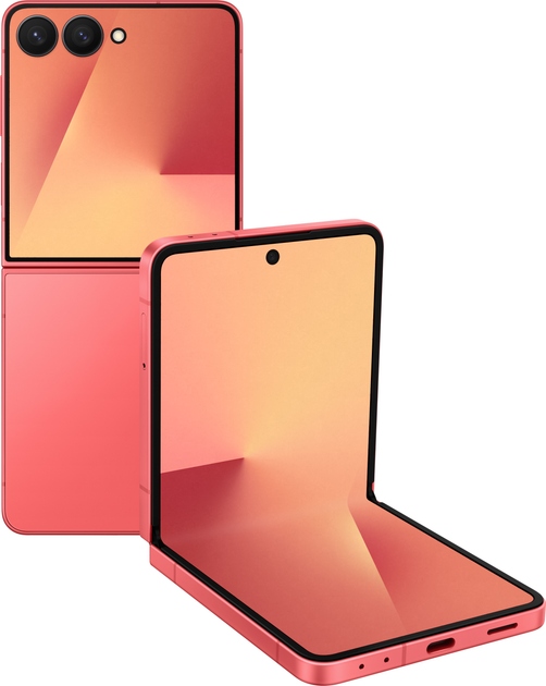 Смартфон Samsung Galaxy Flip 7 5G 12/256GB Coral Red (F766)