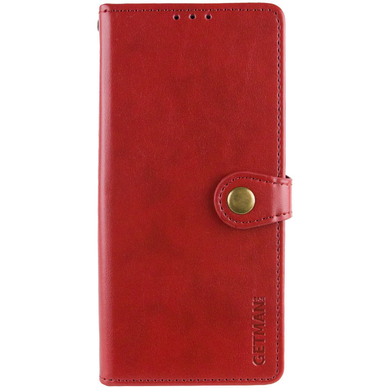 Шкіряний чохол книжка GETMAN Gallant (PU) для Samsung Galaxy A52 4G / A52 5G / A52s Червоний