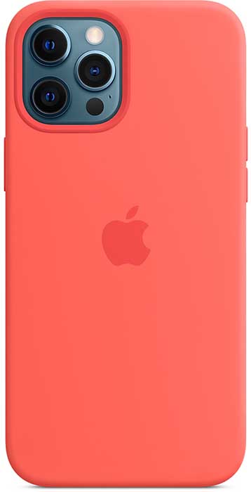 Чохол-накладка Apple iPhone 12 Pro Max Silicone Case with MagSafe - Pink Citrus (MHL93)