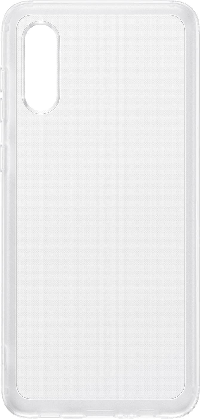 Чохол-накладка Samsung A02 (A022) Soft Clear Cover EF-QA022TTEGRU Transparent